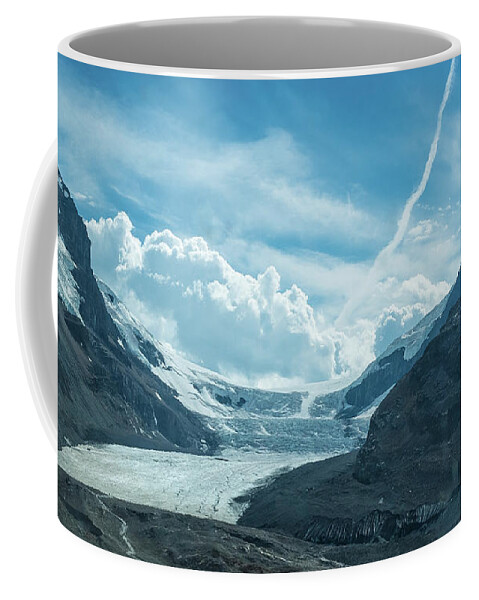 Athabasca Glacier Coffee Mug featuring the photograph Athabasca Glacier by Bianca Nadeau