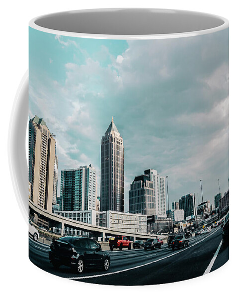 Atlanta Coffee Mug featuring the photograph Atlanta Georgia by Andrea Anderegg