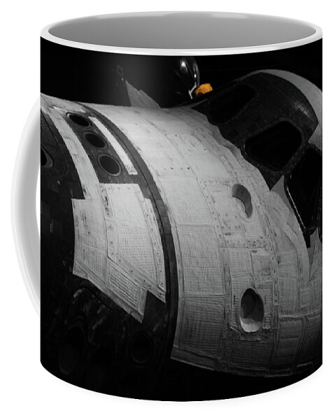 Space Center Coffee Mug featuring the photograph Atlantis by Gary Gunderson