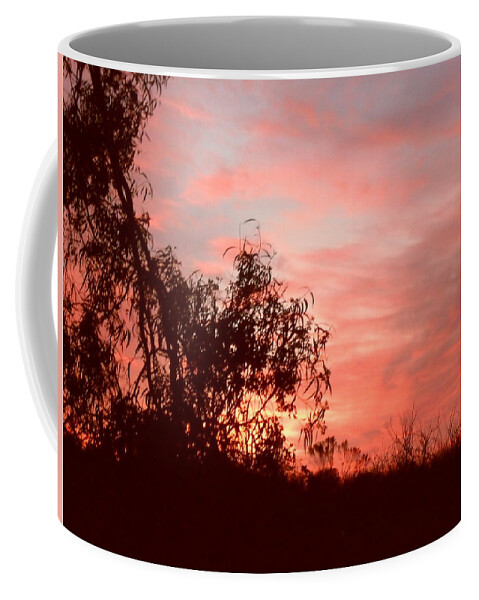 Red Coffee Mug featuring the photograph Aurora III by Maria Aduke Alabi