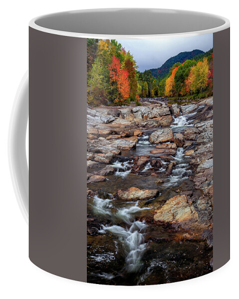 Ausable River Jay Ny Coffee Mug featuring the photograph Ausable by Mark Papke