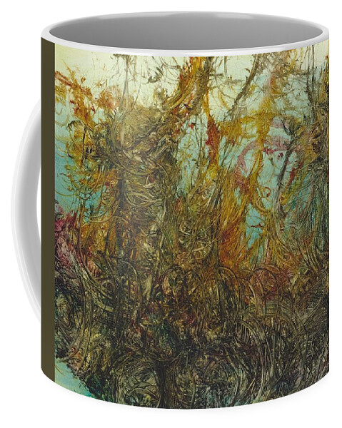Autumn Coffee Mug featuring the painting Autumn 2 by David Ladmore