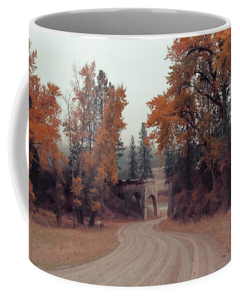 Montana Coffee Mug featuring the photograph Autumn in Montana by Cathy Anderson