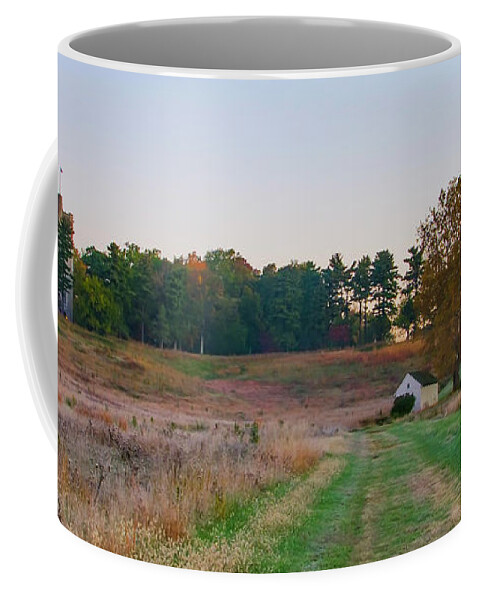 Autumn Coffee Mug featuring the photograph Autumn Splendor in Valley Forge - Chester County Pa by Bill Cannon