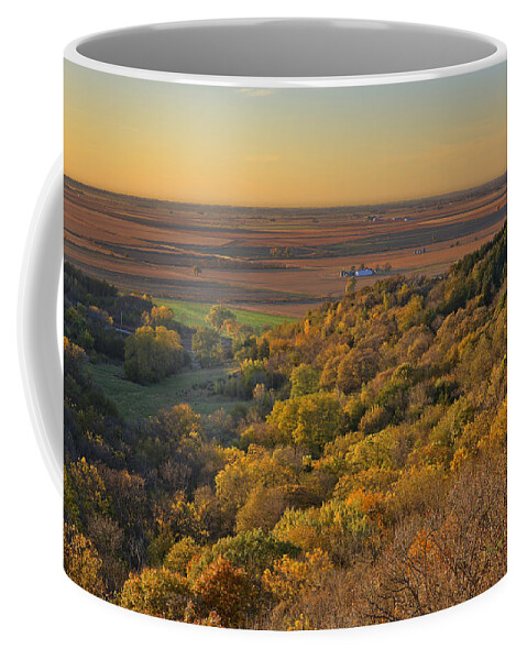 Flora Coffee Mug featuring the photograph Autumn View At Waubonsie State Park by Ed Peterson