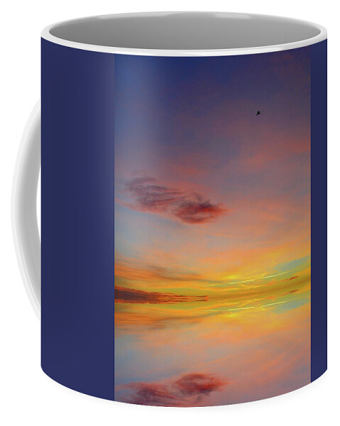 Abstract Coffee Mug featuring the photograph Awaiting Sunrise Two by Lyle Crump