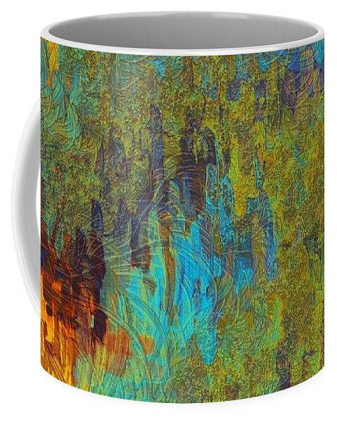 Autumn Coffee Mug featuring the photograph Awashed in Beauty by Diane Lindon Coy