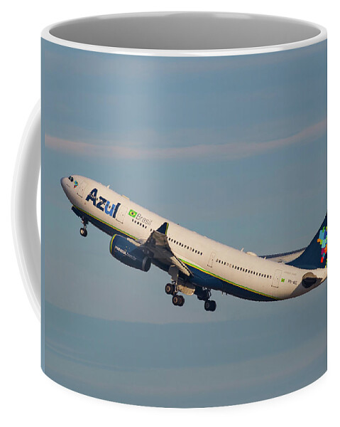 Azul Coffee Mug featuring the photograph Azul Air #1 by Dart Humeston