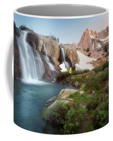 Backpack Coffee Mug featuring the photograph Backcountry Views by Nicki Frates