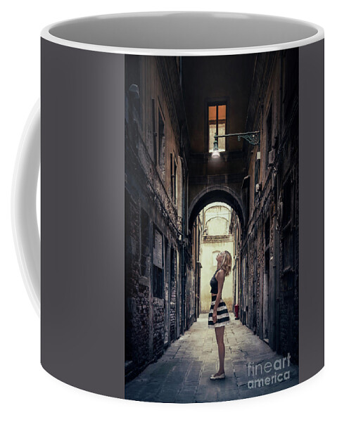 Kremsdorf Coffee Mug featuring the photograph Backstreet Dreamer by Evelina Kremsdorf