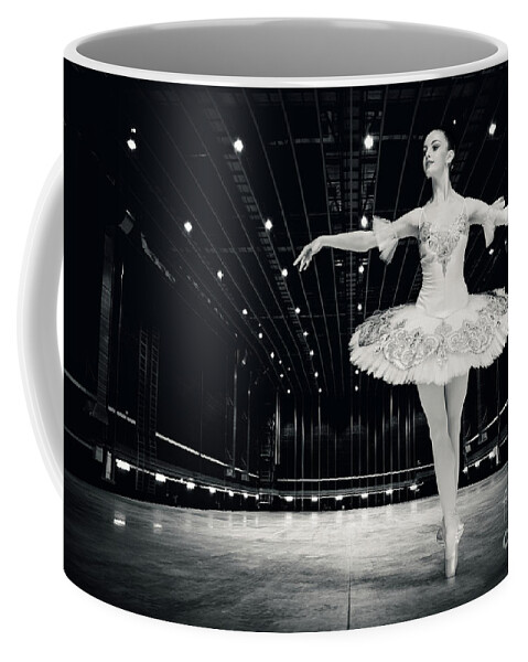 Ballet Coffee Mug featuring the photograph Ballerina by Dimitar Hristov