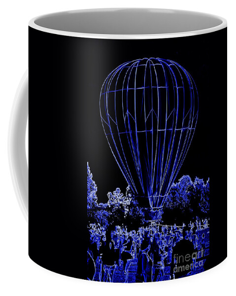 Balloon Coffee Mug featuring the photograph Balloon Festival by Anita Goel