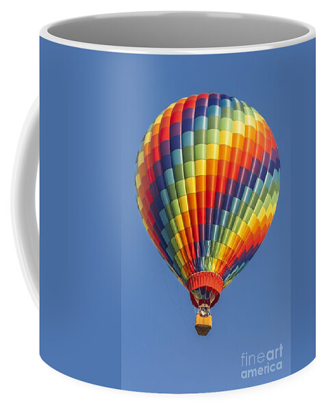 Adventure Coffee Mug featuring the photograph Ballooning in Color by Anthony Sacco