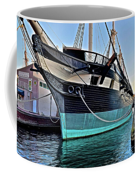 Baltimore Coffee Mug featuring the photograph Baltimore Harbour by Frozen in Time Fine Art Photography
