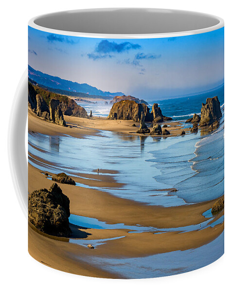 Oregon Coffee Mug featuring the photograph Bandon Beach by Darren White