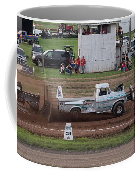 Truck Coffee Mug featuring the photograph Live Wire by Holden The Moment