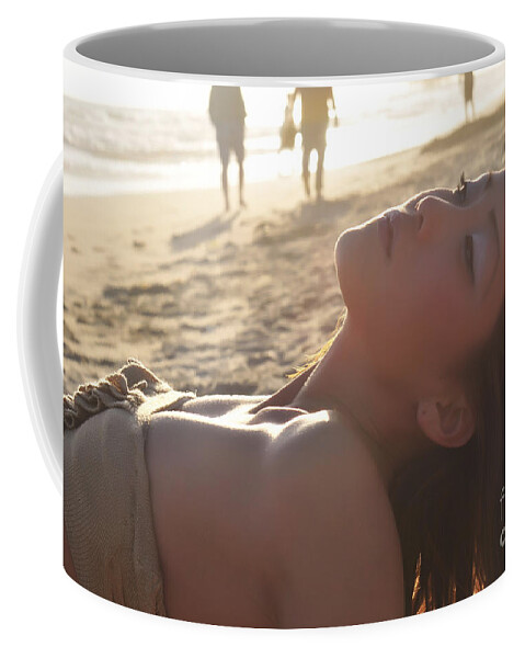 Glamour Photographs Coffee Mug featuring the photograph Basking in the sun by Robert WK Clark