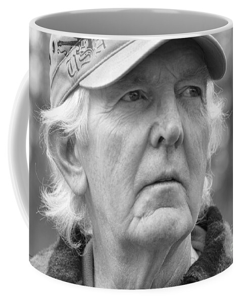 Working Coffee Mug featuring the photograph Battle Wounds by Mim White