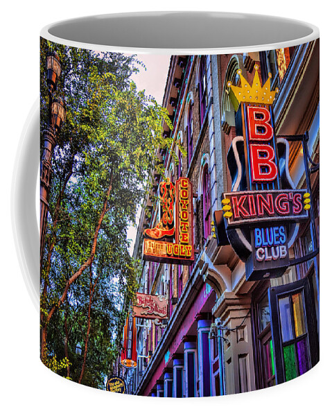 Bb King Coffee Mug featuring the photograph BB Kings by Diana Powell