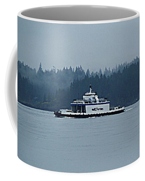 Ferry Coffee Mug featuring the photograph BC Ferries Island Hopper by Barbara St Jean