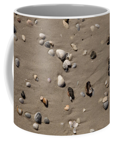 Texture Coffee Mug featuring the photograph Beach 1121 by Michael Fryd