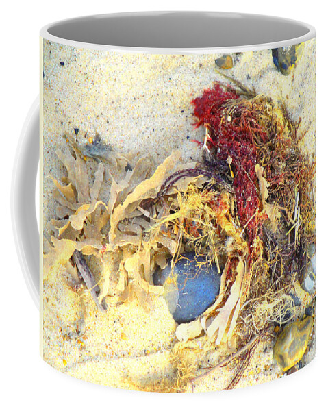 Beach Coffee Mug featuring the photograph Beach Art by Susan Baker