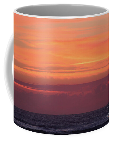 Beautiful Sky Coffee Mug featuring the photograph Beach before sunrise 1 11-4-16 by Julianne Felton