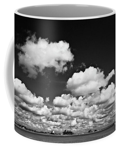 Heiko Coffee Mug featuring the photograph Beach Far and Wide by Heiko Koehrer-Wagner