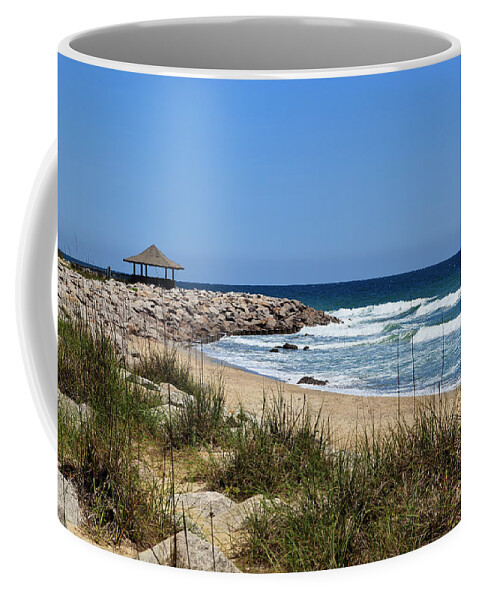 Kure Coffee Mug featuring the photograph Beach in North Carolina by Jill Lang