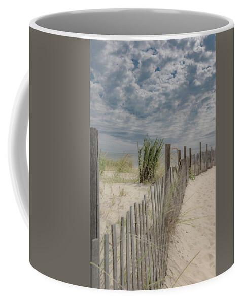 Beach Coffee Mug featuring the photograph Beach Walk by Jodi Lyn Jones