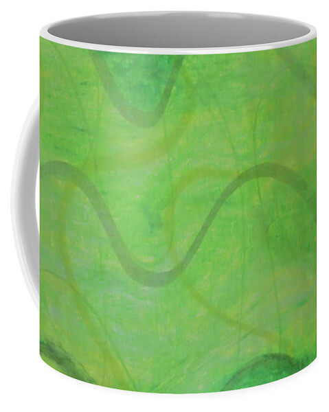 Beach Collection By Annette M Stevenson Coffee Mug featuring the painting Beachday by Annette M Stevenson