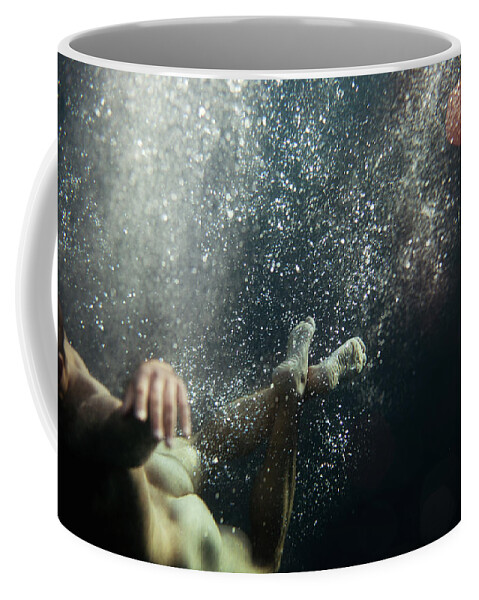 Swim Coffee Mug featuring the photograph Beautiful Body by Gemma Silvestre