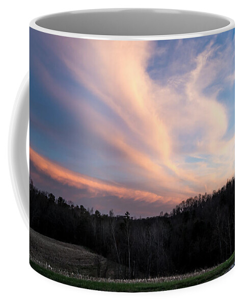 Jan Coffee Mug featuring the photograph Beautiful Country Sky by Holden The Moment