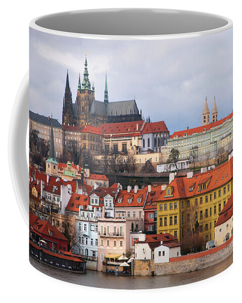 Jenny Rainbow Fine Art Photography Coffee Mug featuring the photograph Beautiful Old Prague by Jenny Rainbow