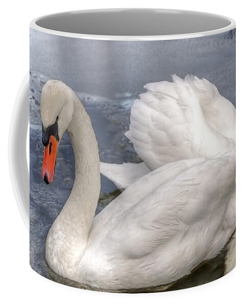 Swan Coffee Mug featuring the photograph Beautiful Swans by Svetlana Sewell