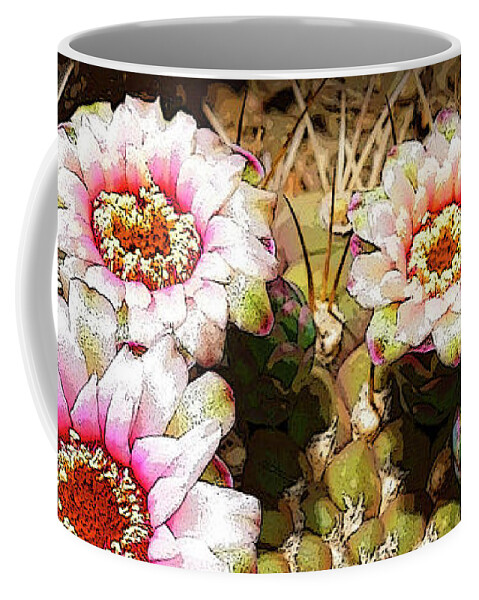 Cactus Coffee Mug featuring the photograph Beauty in the Desert by Sipporah Art and Illustration