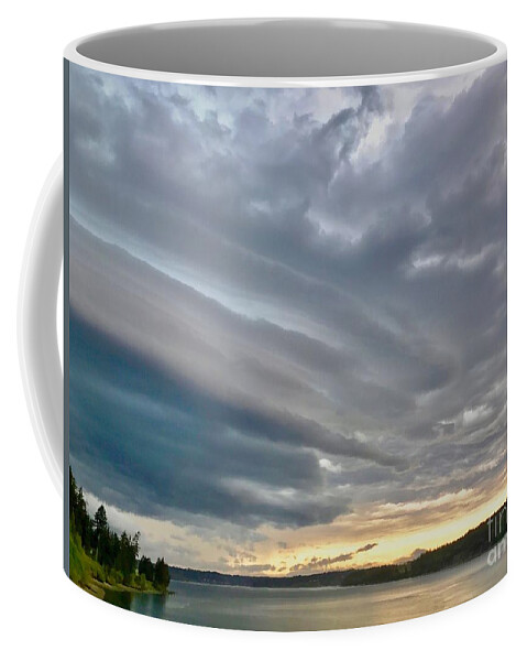 Photography Coffee Mug featuring the photograph Before the Storm by Sean Griffin