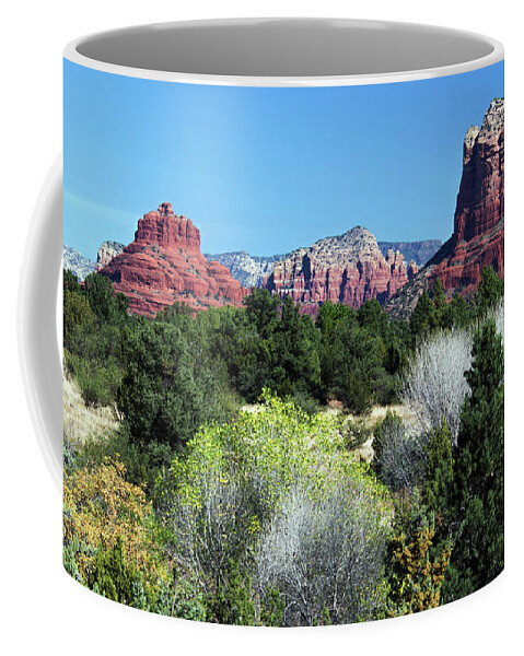 Bell Rock Coffee Mug featuring the photograph Bell Rock View 7650-101717-2cr by Tam Ryan