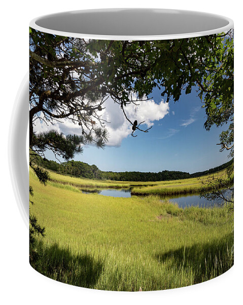 Clouds Coffee Mug featuring the photograph Bells Neck Road by Jim Gillen