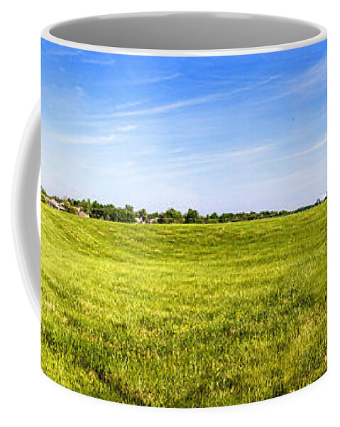 Gaithersburg Panorama Coffee Mug featuring the photograph Belward Farm Panorama by Thomas Marchessault