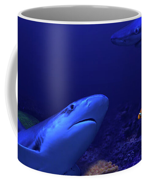 Ocean Coffee Mug featuring the photograph Beneath the Surface by Andrea Silies