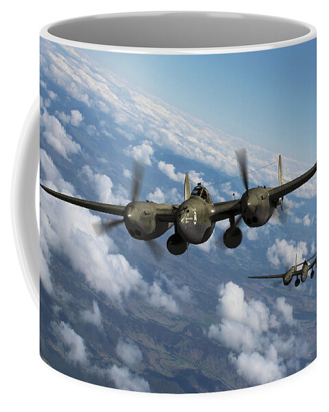 Usaaf Coffee Mug featuring the digital art Best Of The Breed by Mark Donoghue