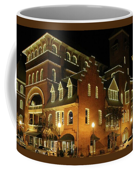 Best Western Plus Windsor Hotel Coffee Mug featuring the photograph Best Western Plus Windsor Hotel - Christmas -2 by Jerry Battle