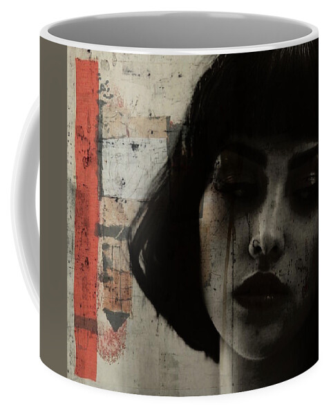 Woman Coffee Mug featuring the digital art Beware Of Darkness by Paul Lovering