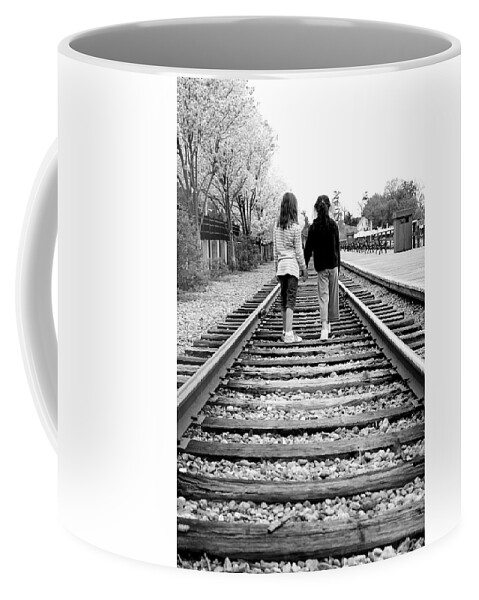 Friends Coffee Mug featuring the photograph BFF's by Greg Fortier