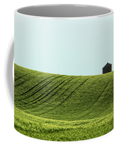 Bin Coffee Mug featuring the photograph Big Sag Wheat by Todd Klassy
