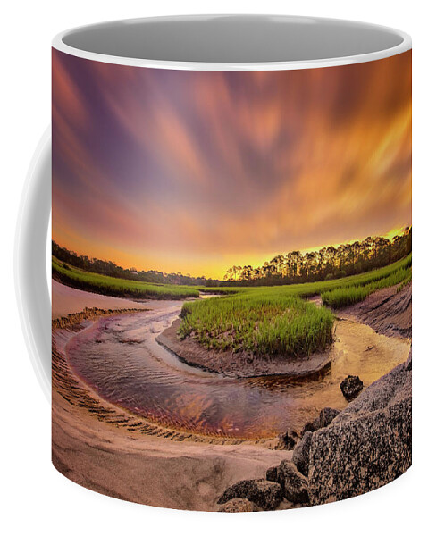 Amelia Island Coffee Mug featuring the photograph Big Talbot Island by Peter Lakomy
