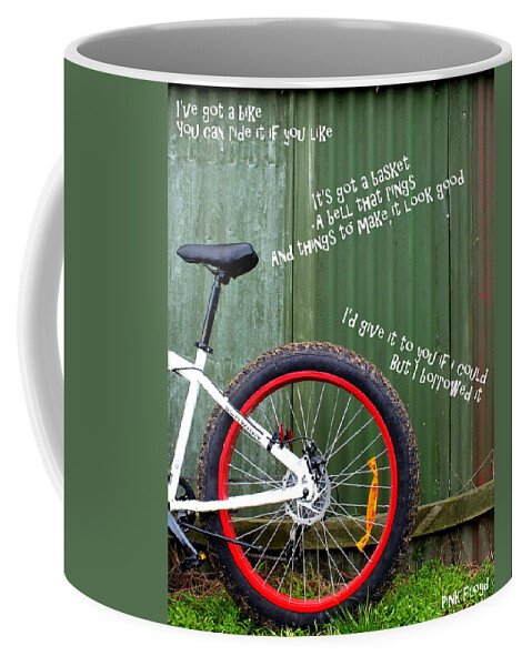 Pink Floyd Coffee Mug featuring the photograph Bike by Guy Pettingell