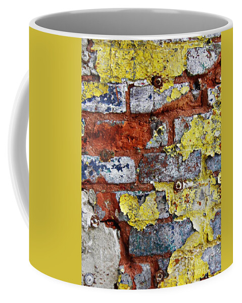 Wall Coffee Mug featuring the photograph Biography of a Wall 8 by Sarah Loft