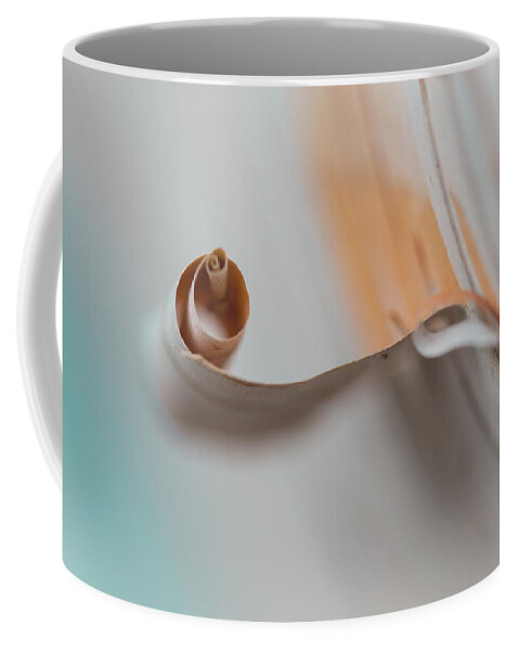 Abstract Coffee Mug featuring the photograph Birch Bark by Jakub Sisak
